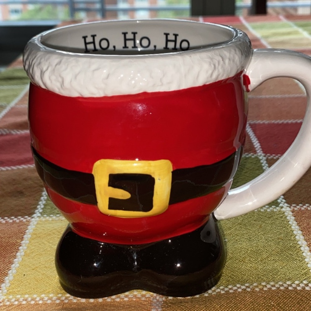 NICHOLAS SQUARE RED MICROWAVE PROOF COFFEE MUG NEW